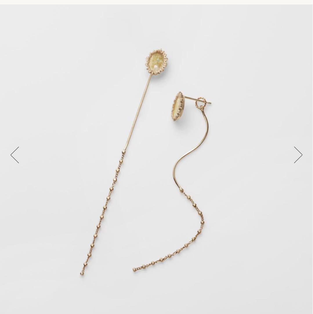 アガットK10ピアスチャーム