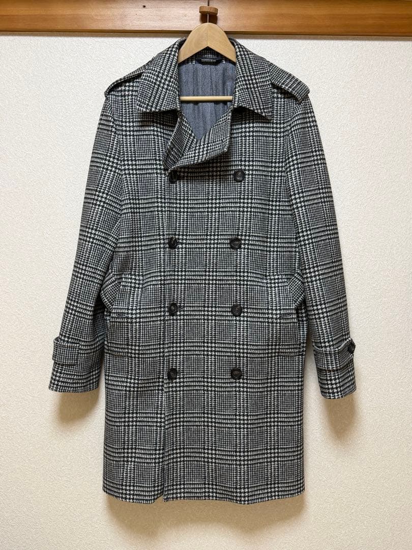 Circolo 1901 グレンチェック トレンチコート 46