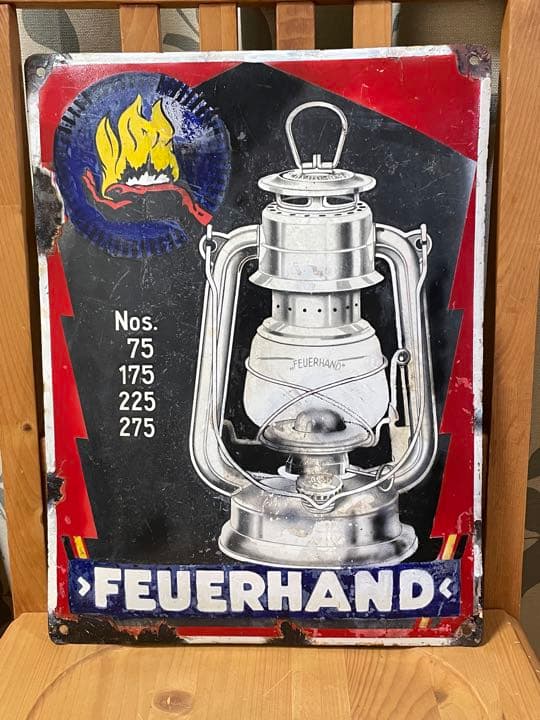 戦前物 FEUERHAND 琺瑯看板
