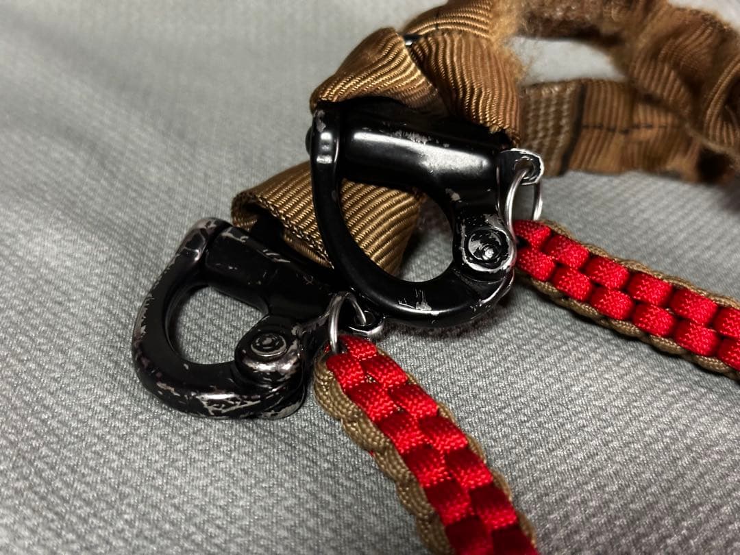 実物 LBT-2367E セーフティランヤード ダブルシャックルタイプ CB