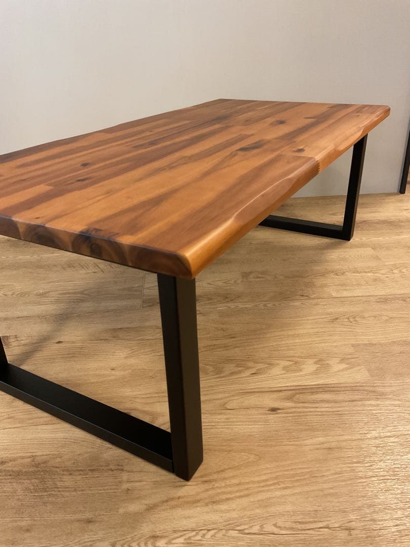 協立工芸　ジャック110 アカシア材　ブラック脚　新品