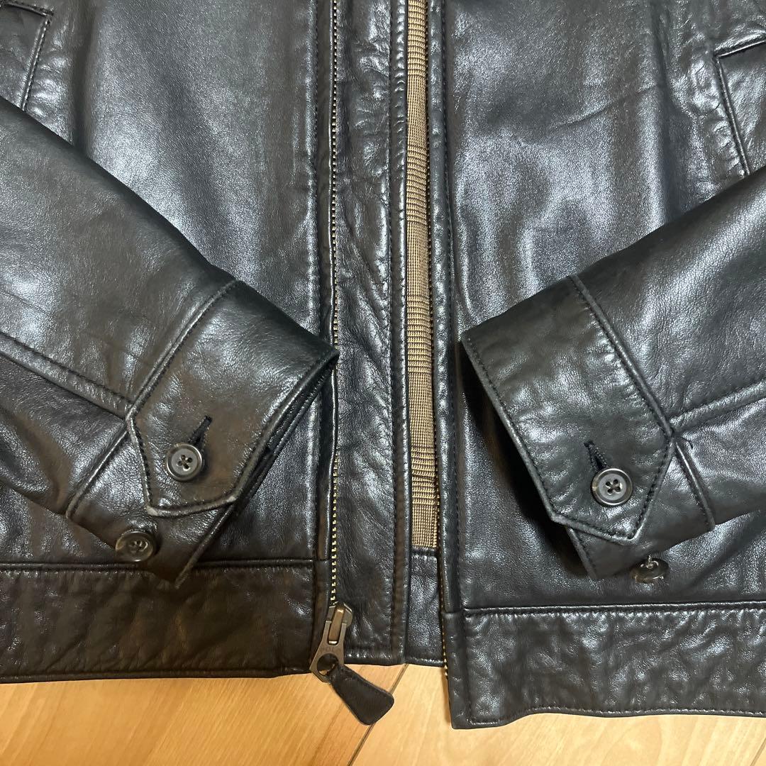 【Ralph Lauren】美品 LAMBSKIN LEATHER JACKET