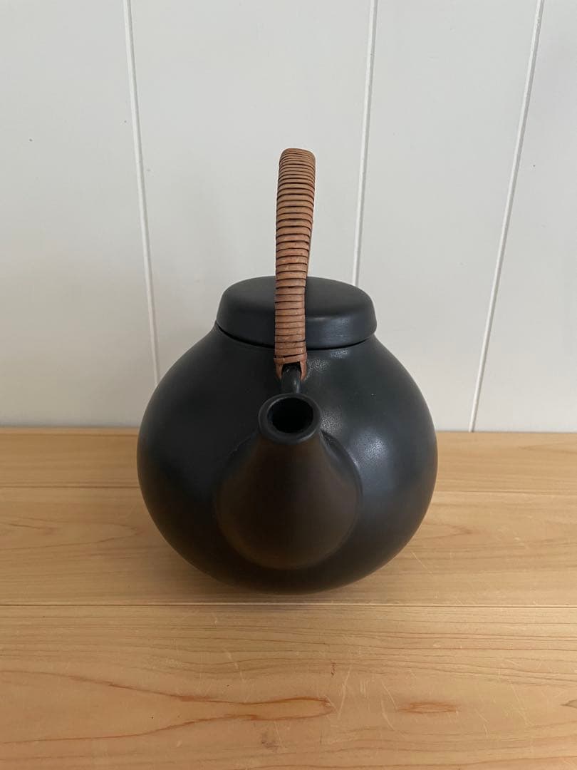 ARABIAアラビアGA-1ポット大　ヴィンテージ黒