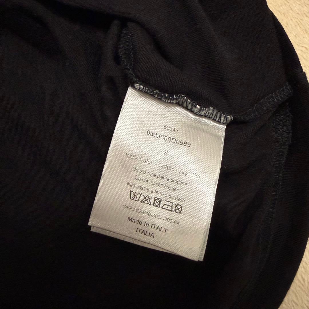 限定コラボ　ディオール×ステューシー 刺繍ロゴ Tシャツ