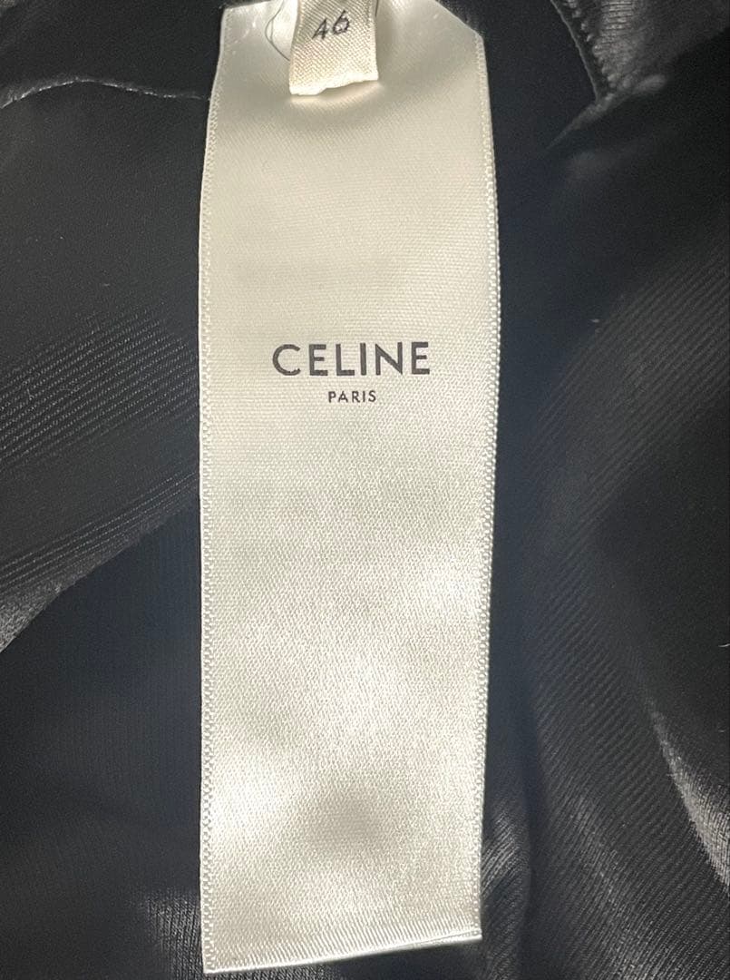 23AW CELINE ヘリンボーン ツイードチェスターコート BTS テテ