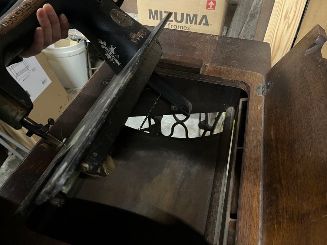 アンティークシンガー足踏みミシンsinger ヴィンテージ