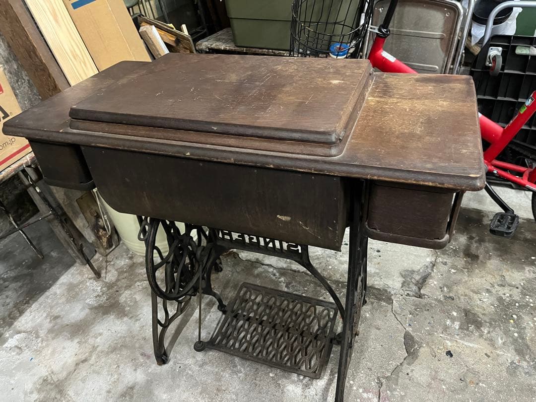 アンティークシンガー足踏みミシンsinger ヴィンテージ