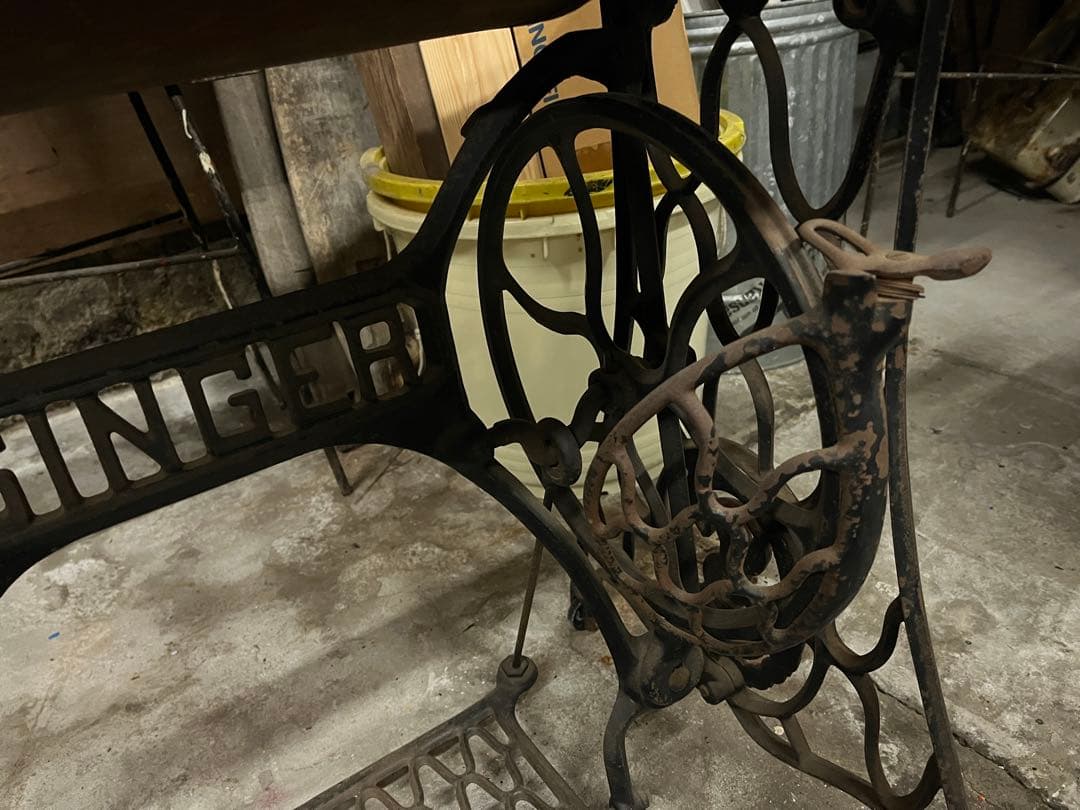 アンティークシンガー足踏みミシンsinger ヴィンテージ