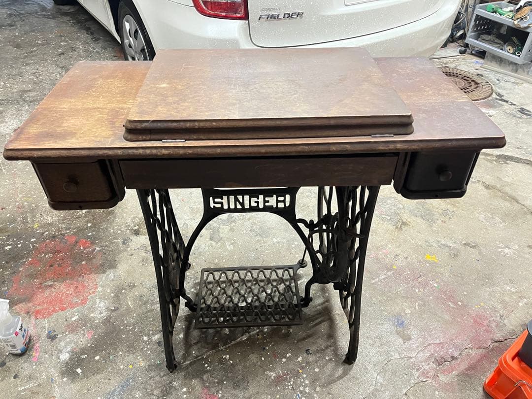 アンティークシンガー足踏みミシンsinger ヴィンテージ