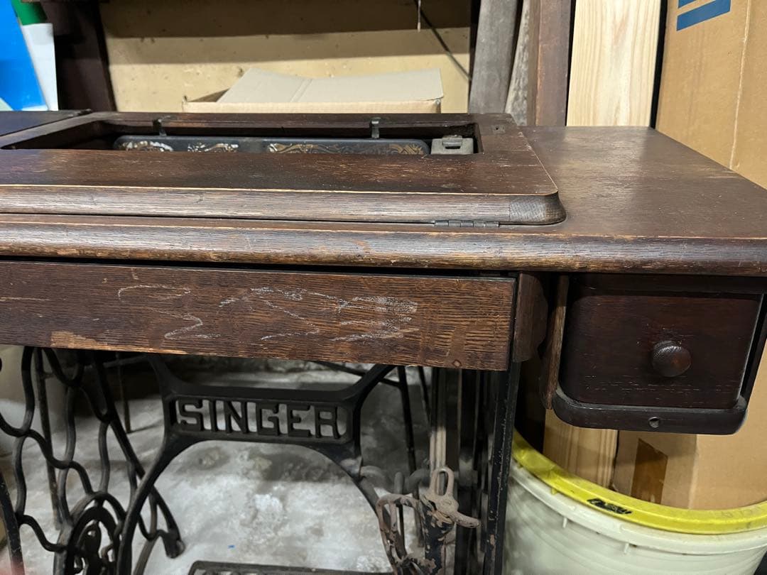 アンティークシンガー足踏みミシンsinger ヴィンテージ