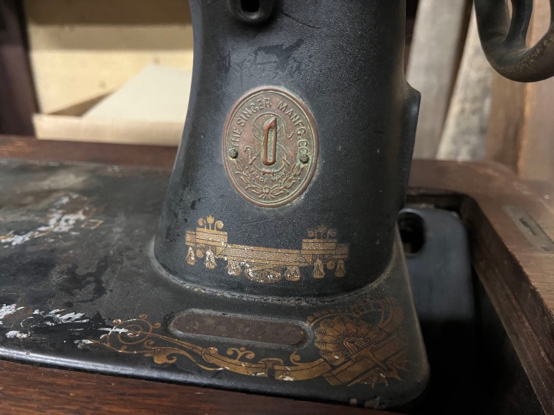 アンティークシンガー足踏みミシンsinger ヴィンテージ