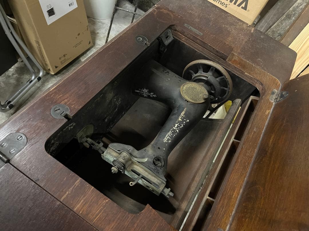 アンティークシンガー足踏みミシンsinger ヴィンテージ