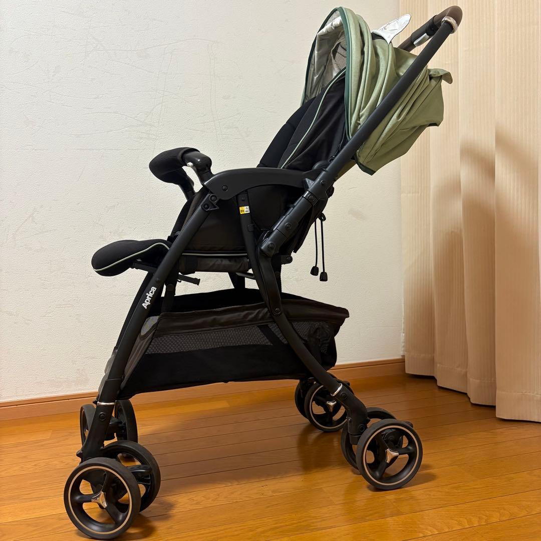 我部様用　Aprica アップリカ　ラクーナクッションAE リミテッド・グリーン