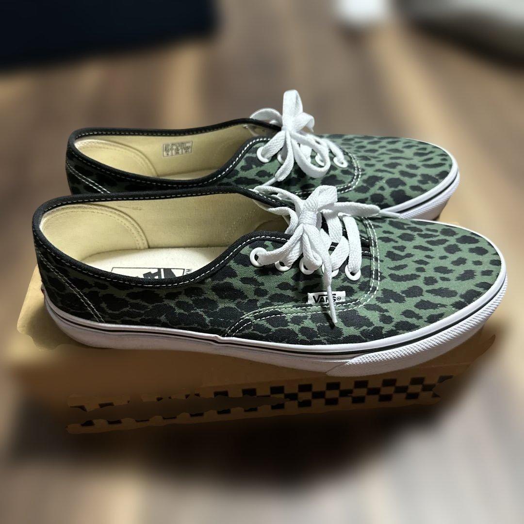 美品！　VANS ワコマリア オーセンティック　レオパード　26cm