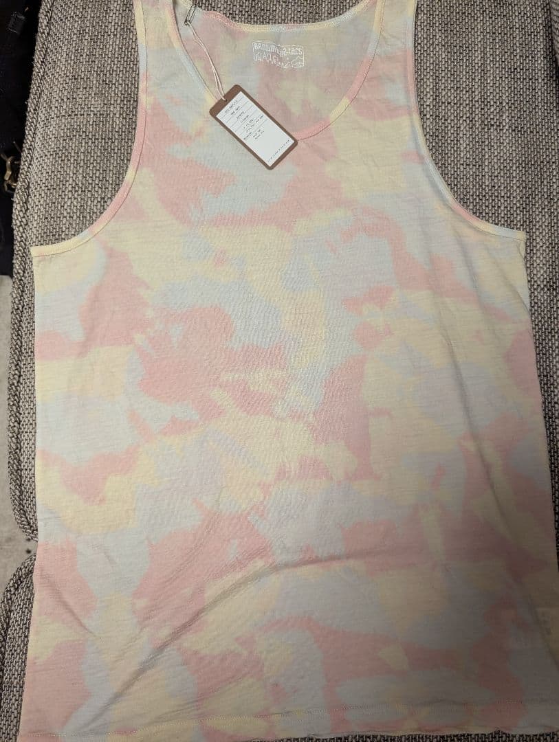 BAA TANKS タイダイ柄 タンクトップ X-LARGE