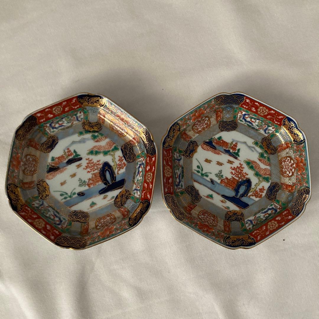 幸楽窯　有田焼　古伊万里　21cm 2枚