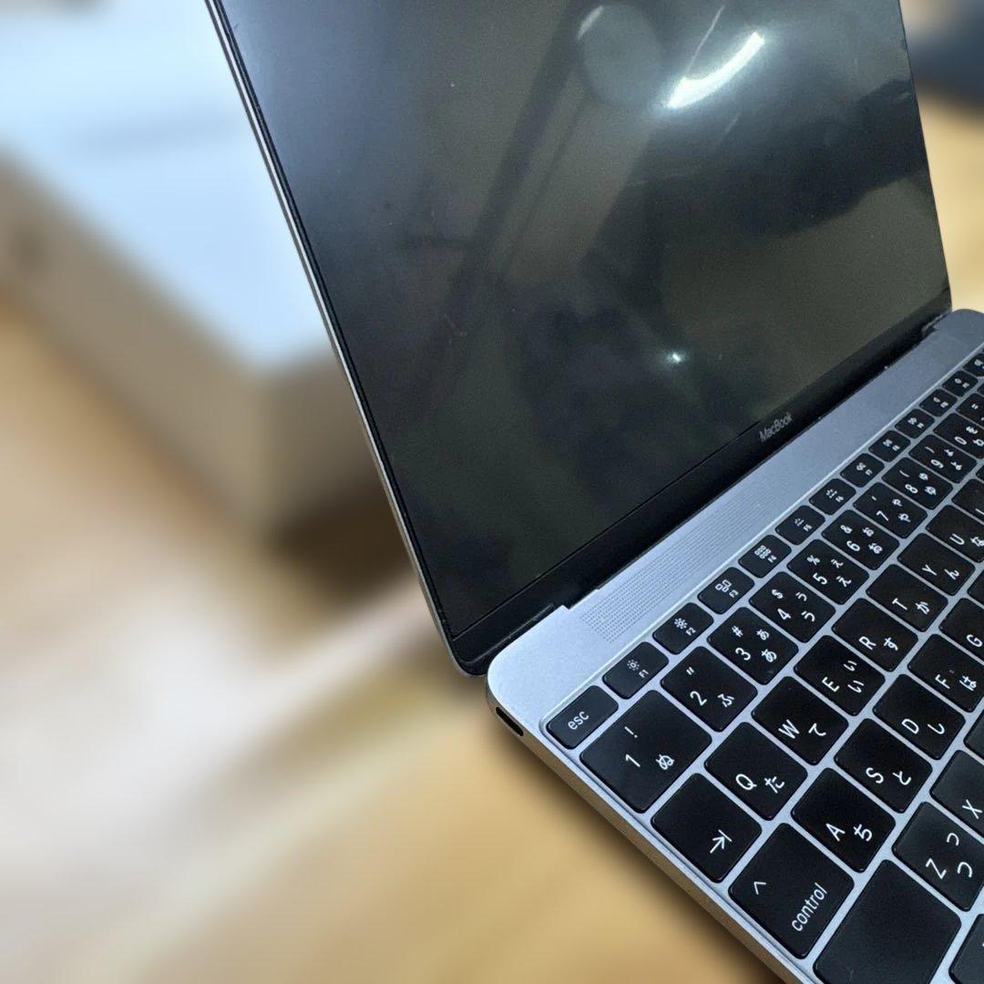 【美品】MacBook12 2017年 i5/8GB/512GB（ケース付き）