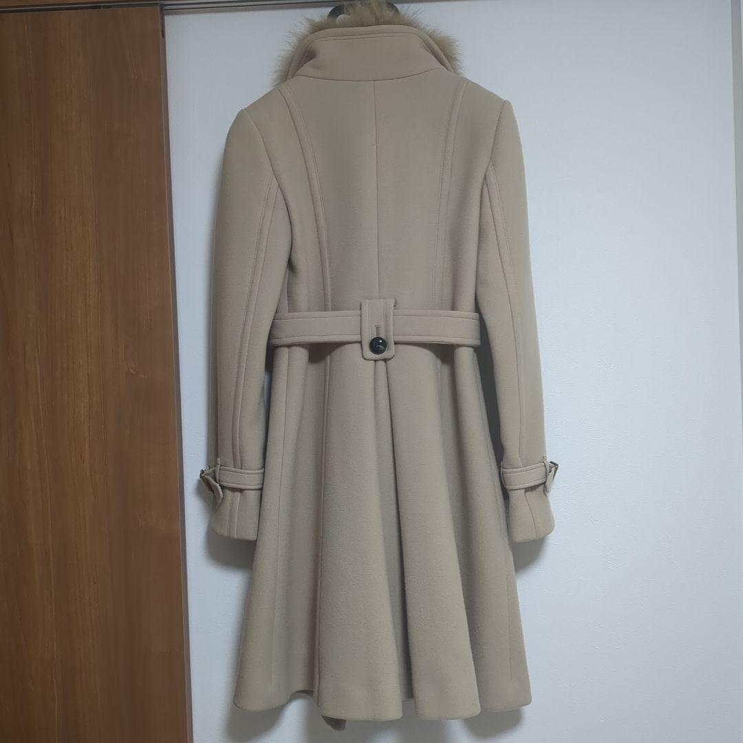 BURBERRY BLUE LABEL フォックスファーコート 40