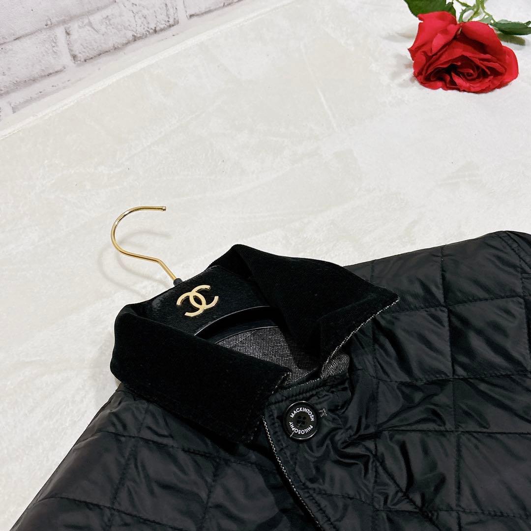 未使用✨　マッキントッシュ　リバーシブル　ダウンジャケット　キルティング　38