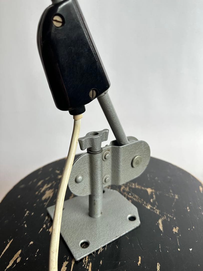 バウハウス50‘s industrial table rampアーム式照明ドイツ
