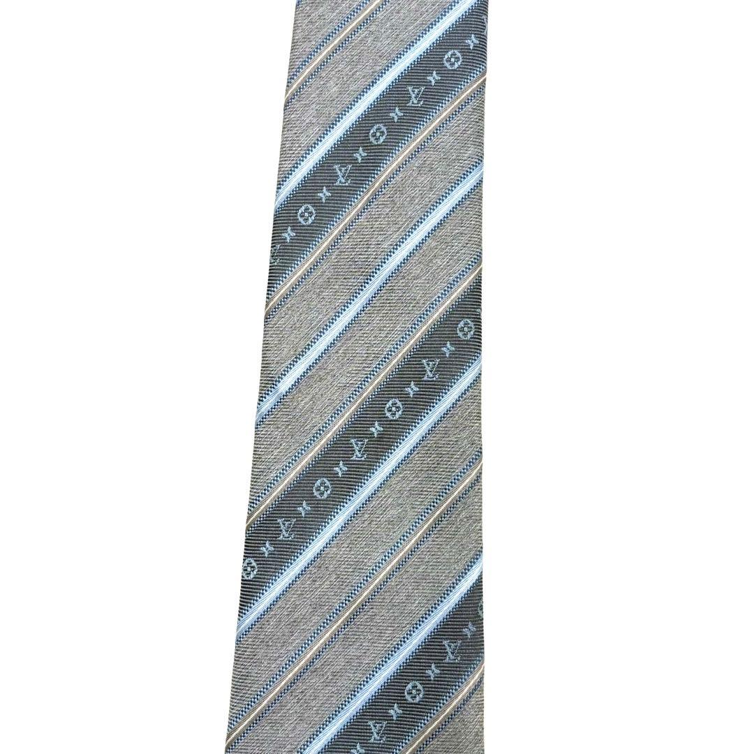 LOUIS VUITTON ルイヴィトン ネクタイ ストライプ モノグラム