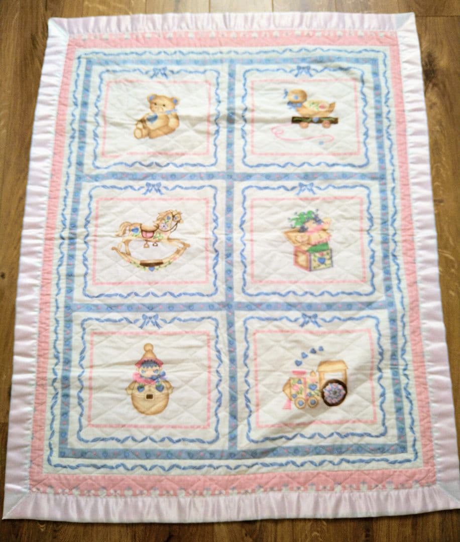 海外 ヴィンテージ キルト カントリー