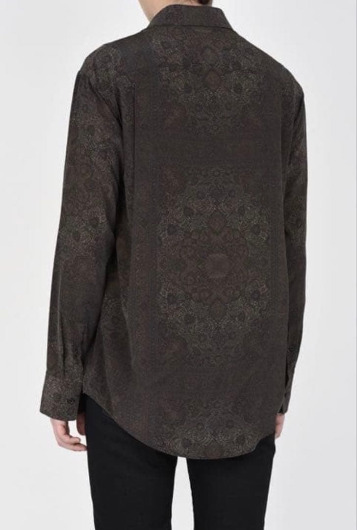 ラッドミュージシャン　ペルシャ柄　デシンシャツ　44 L