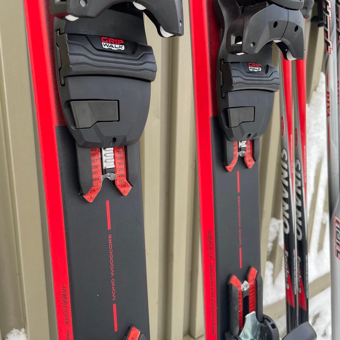 1回使用　elan 160 スキー板 エラン　155 165