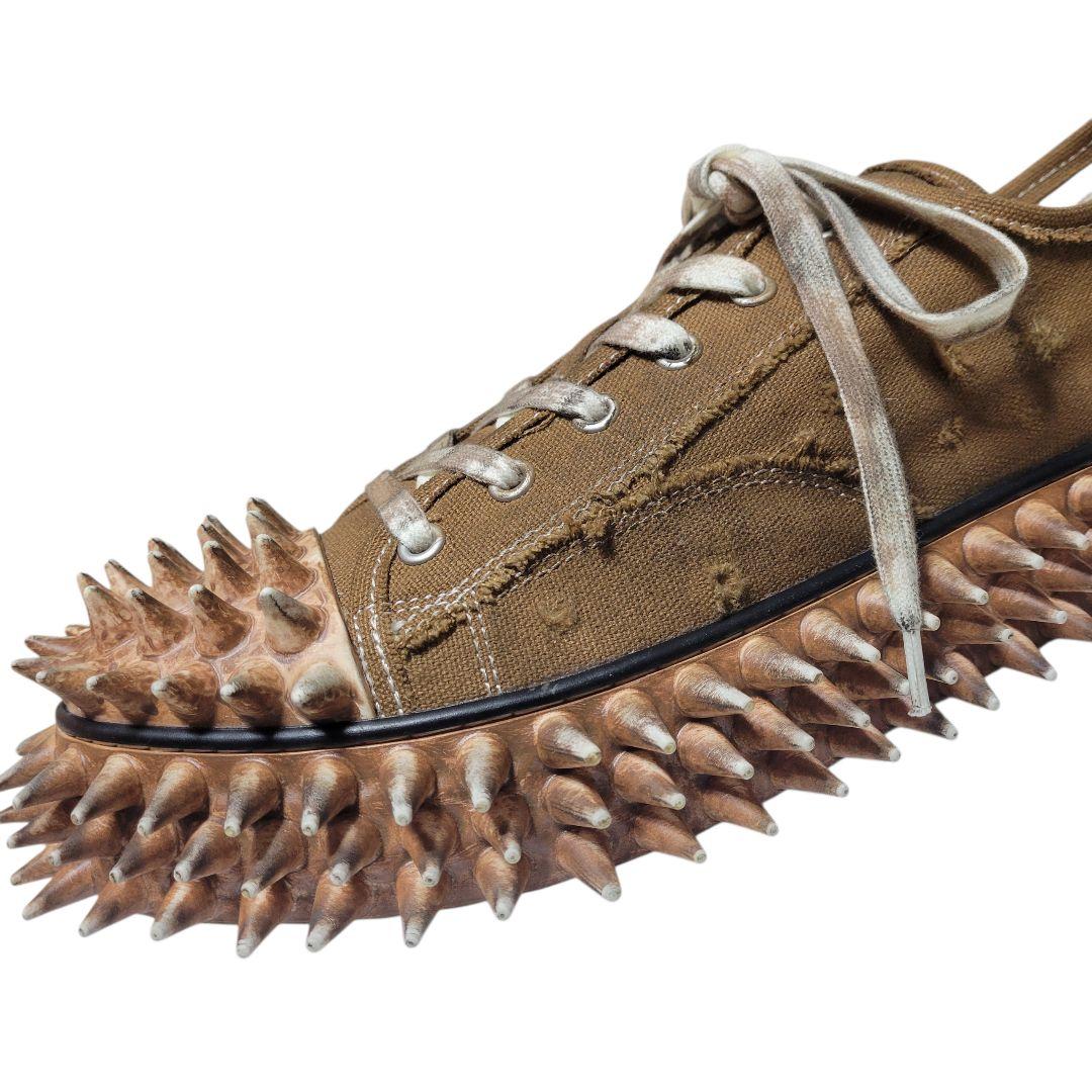 ● 26SS●doublet●SPIKE SNEAKER ブラウン 26.5㎝