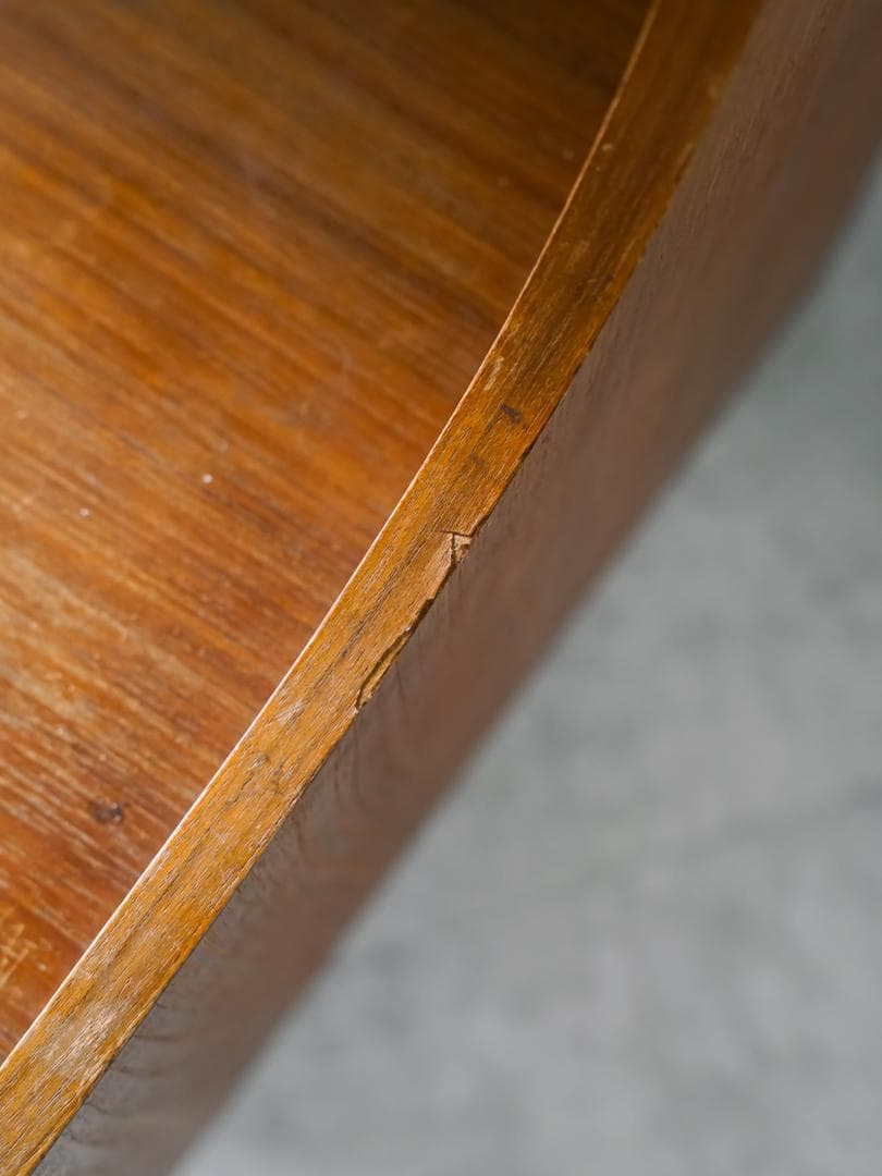 50-60's アンティーク 木製オープンシェルフ/収納 ミッドセンチュリー