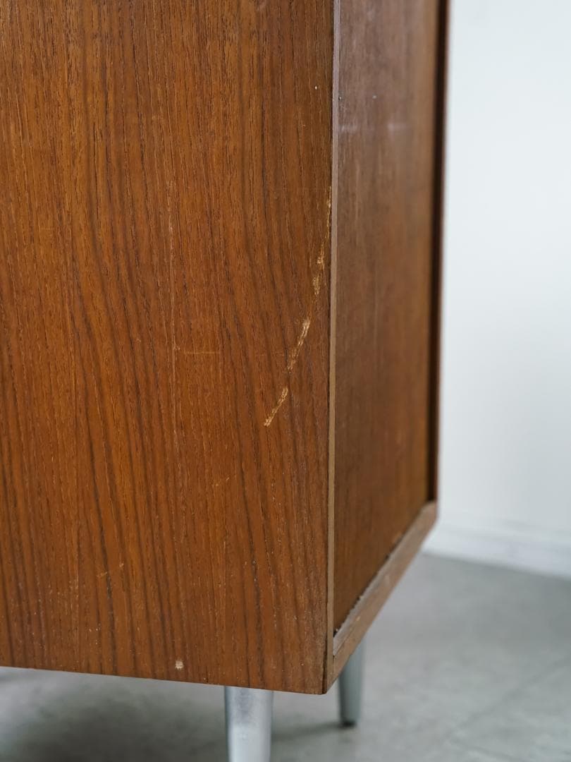 50-60's アンティーク 木製オープンシェルフ/収納 ミッドセンチュリー