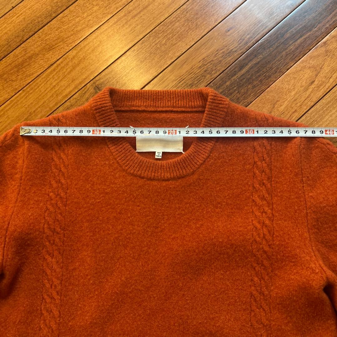 Maison Margiela オレンジ ニットセーター XS