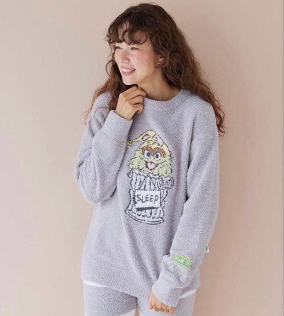 専用ジェラピケ セサミストリート レディースフリートップスメンズパンツM