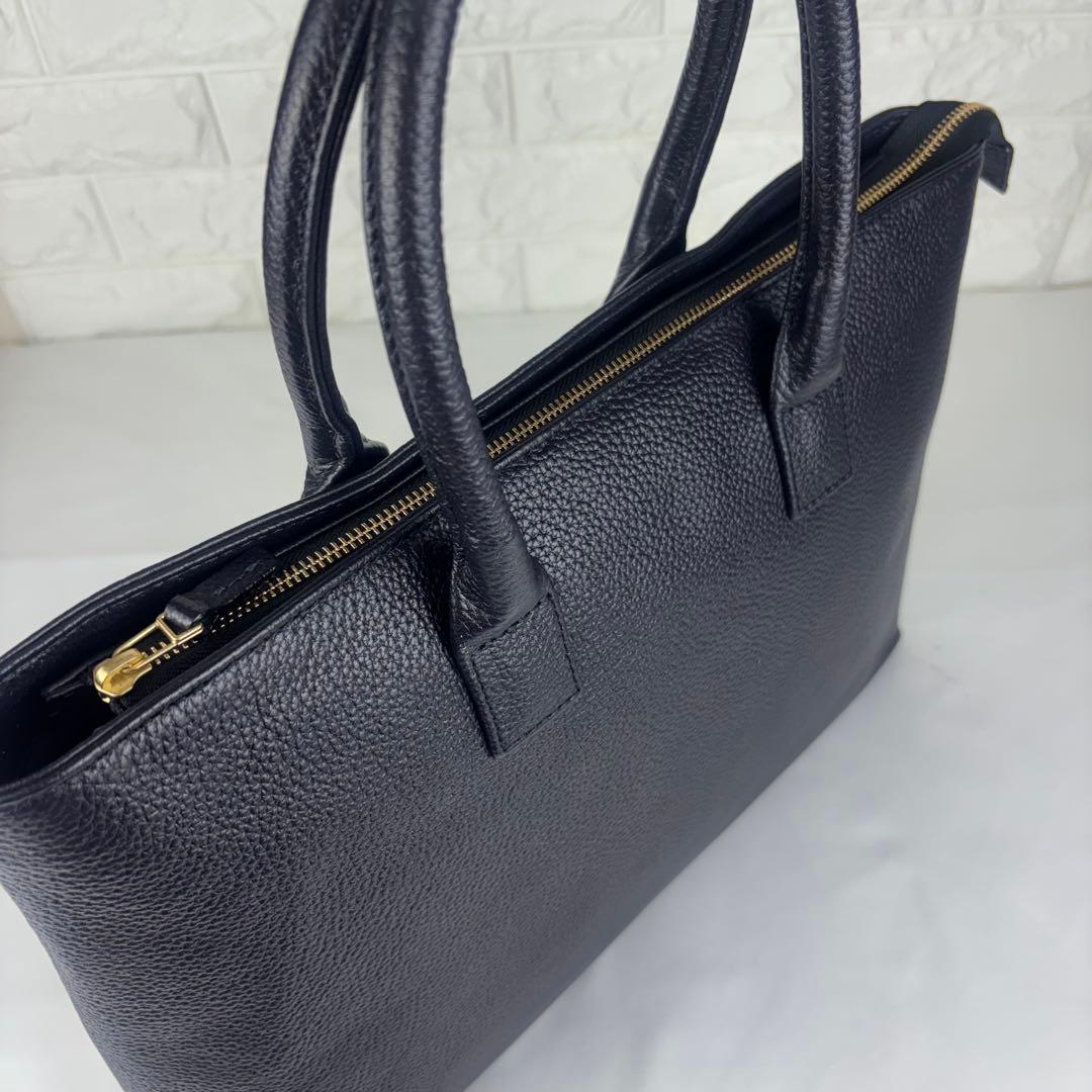 ✨極美品✨ HushTug レザー ビジネストートバッグ ネイビー