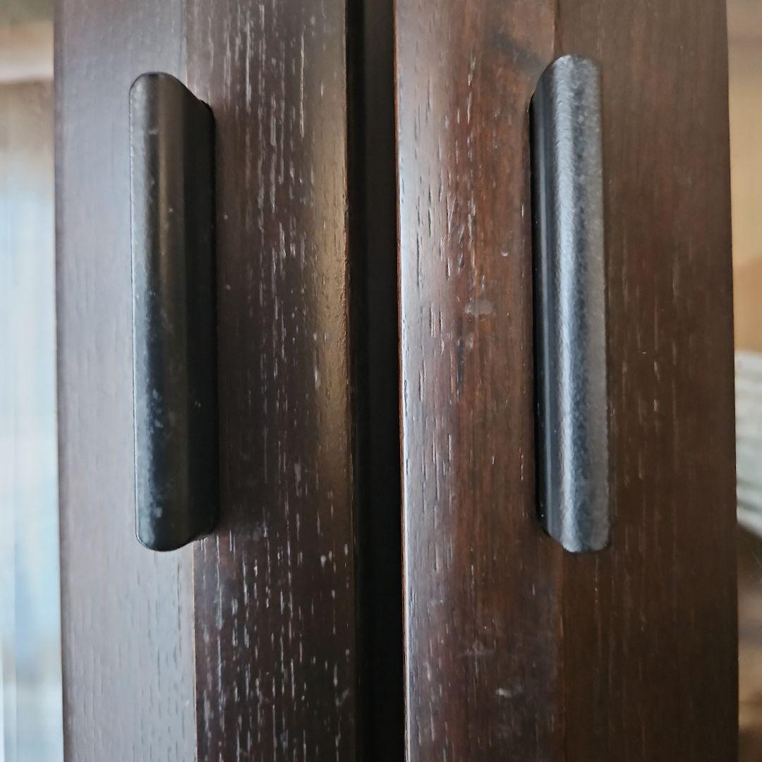 カリモク 食器棚 3枚扉