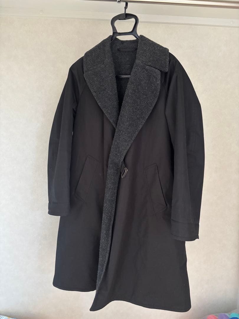 comoli タイロッケンコート　ブラック　サイズ0