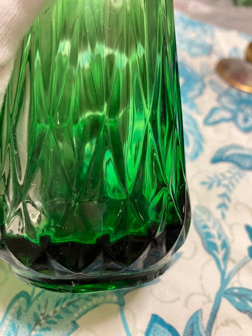 ガラス花瓶セット 7点おまとめ　ヨーロッパ製あり　切子花瓶　コベントガーデン