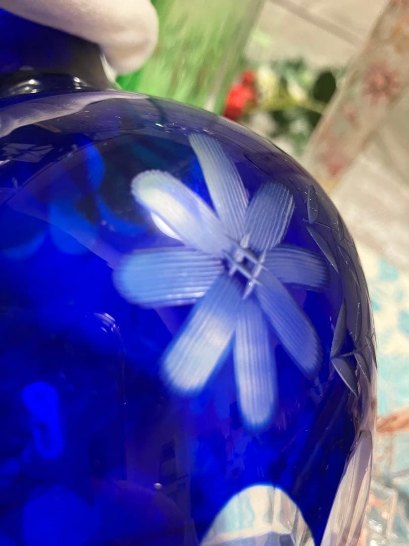 ガラス花瓶セット 7点おまとめ　ヨーロッパ製あり　切子花瓶　コベントガーデン