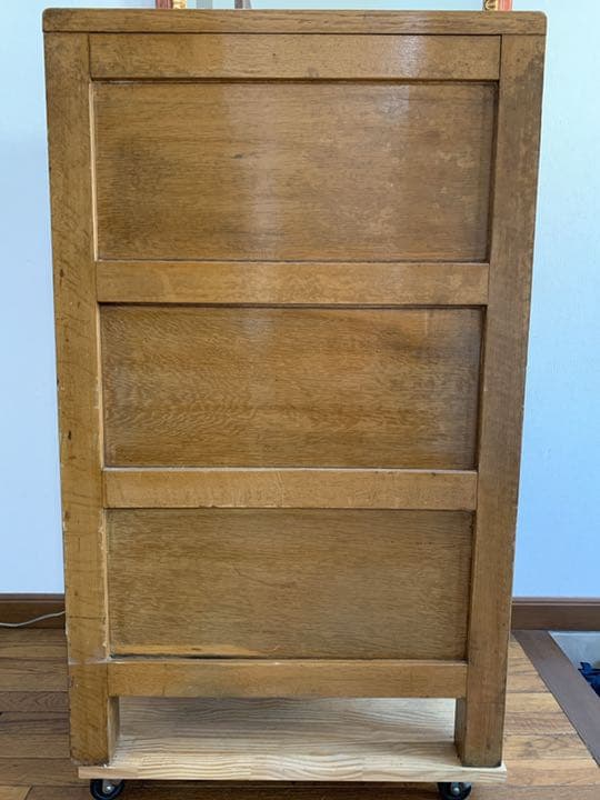 アンティーク氷冷蔵庫　キャビネット　ヴィンテージキャビネット