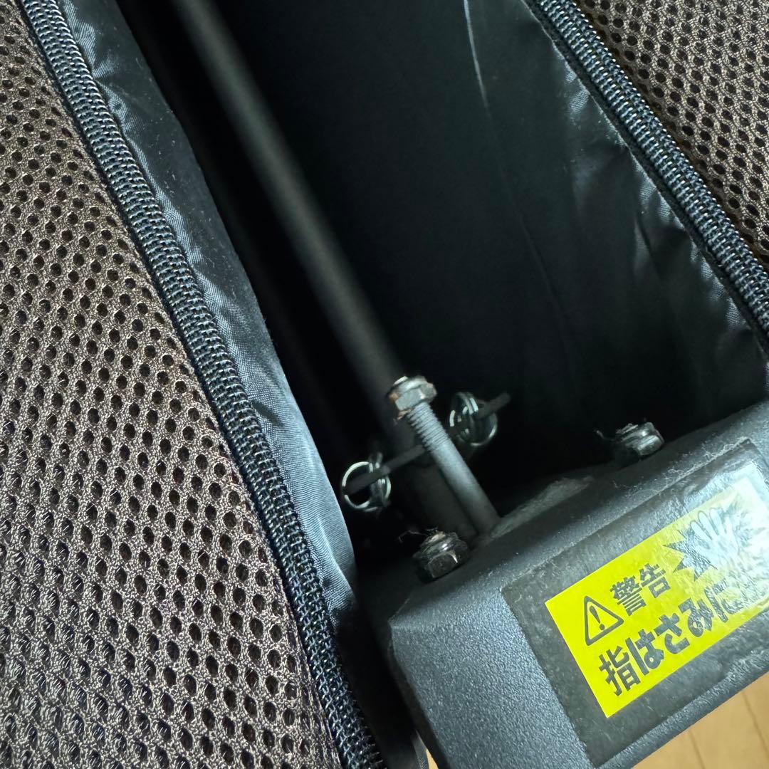 山善YAMAZEN／低反発折りたたみベッド ハイタイプHT-1S(DBR/BK)