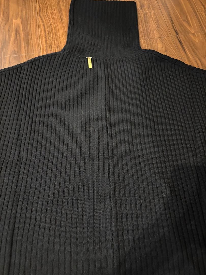 EVERYDAY I LIKE. Oversized rib ニット　ブラック