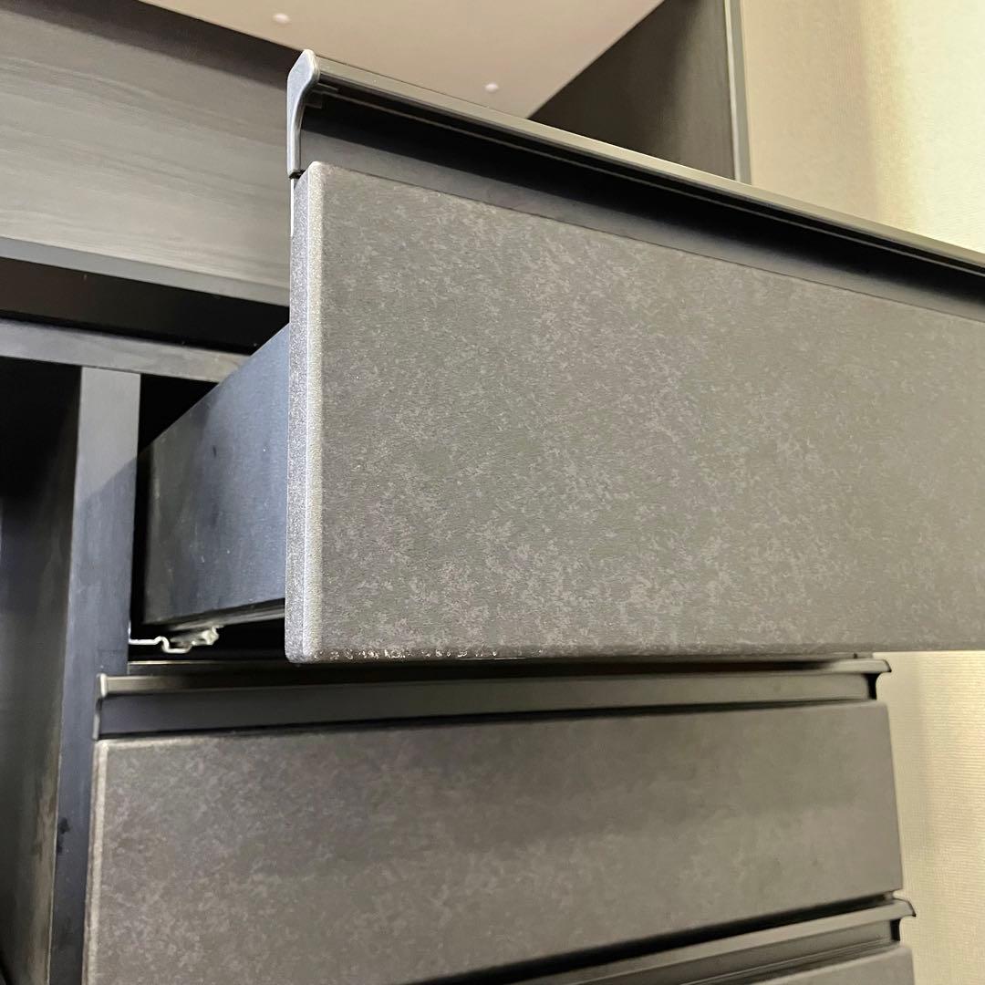 ニトリ キッチンボード SP201 100KB GY 食器棚 M