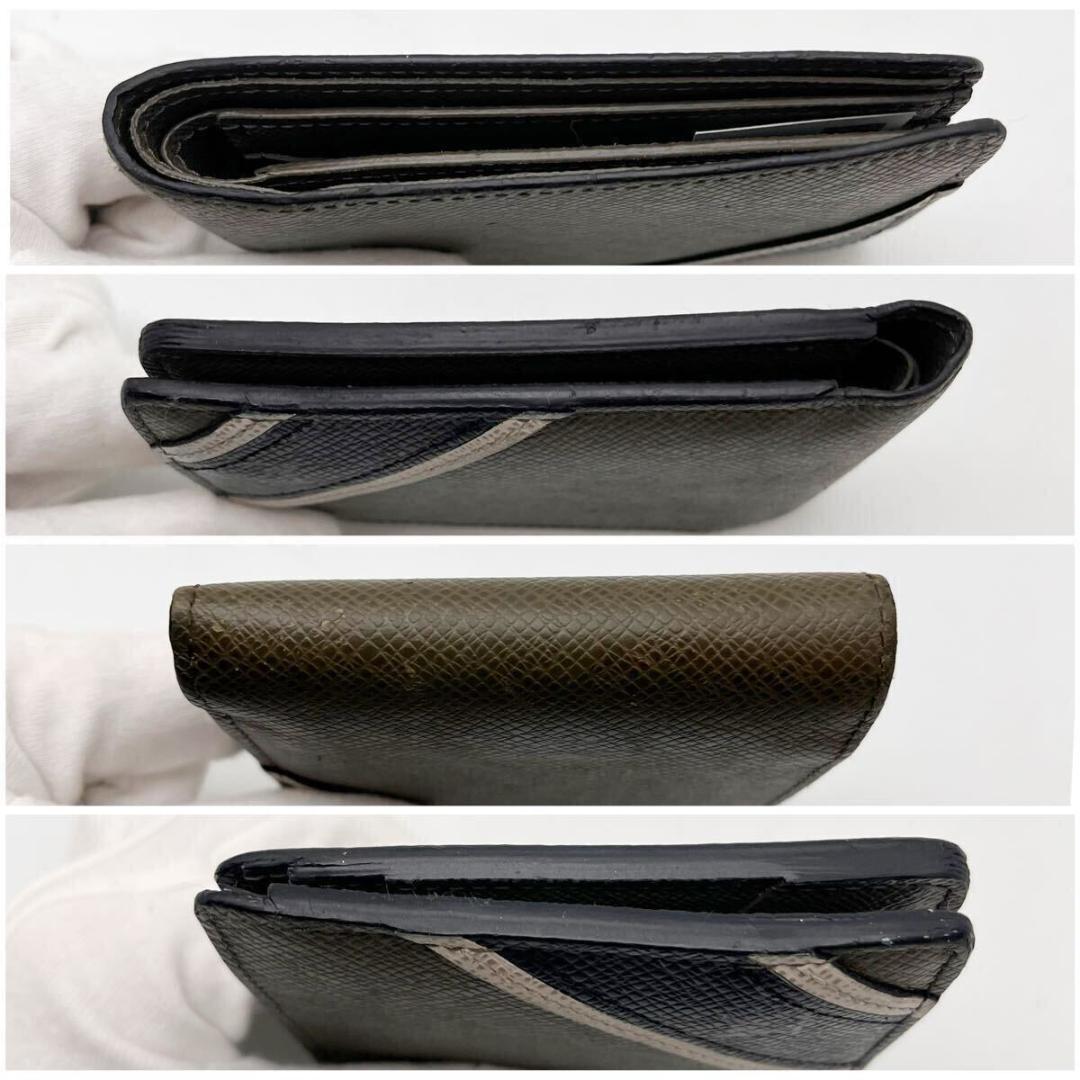 ルイヴィトン ポルトフォイユ ミュルティプル 折り財布　タイガストライプ 札入れ