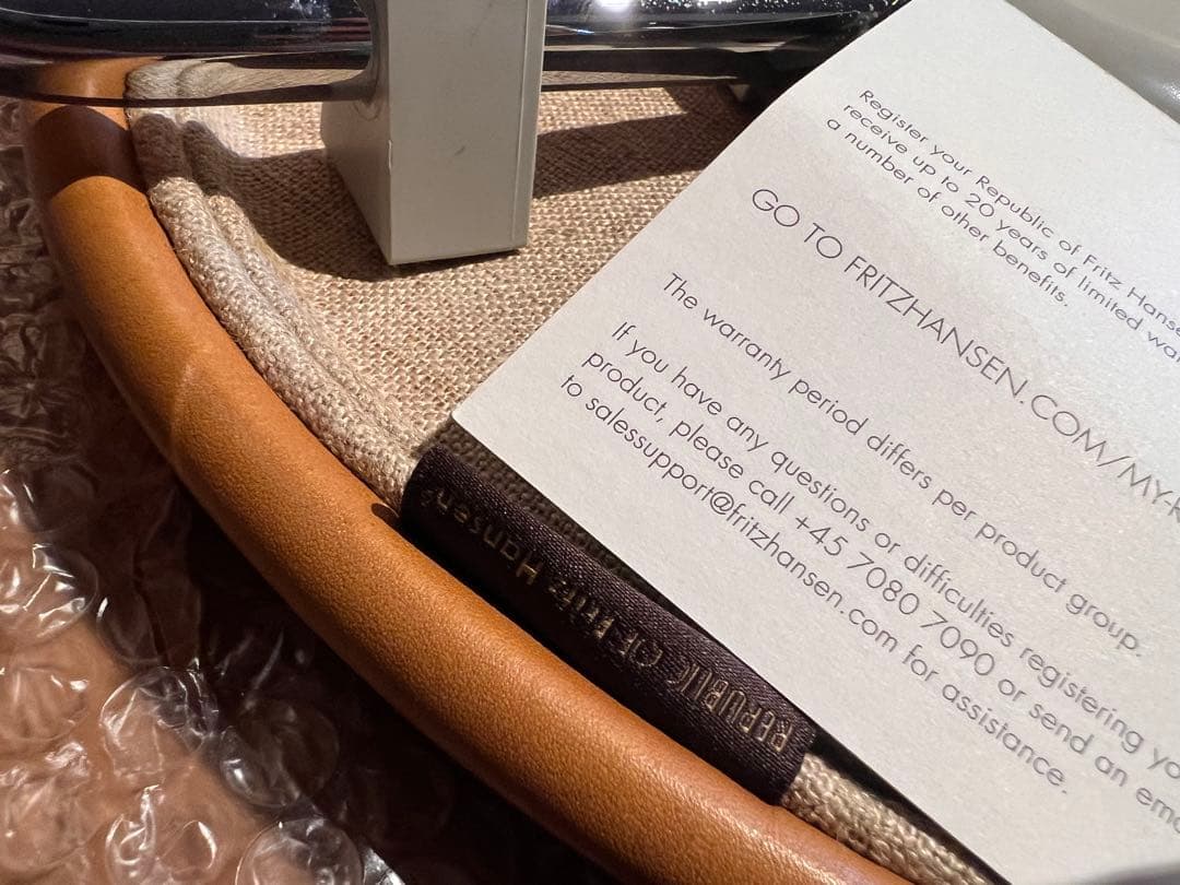 正規品 ドットスツール ワイルドレザーウォルナット/クローム脚【A】