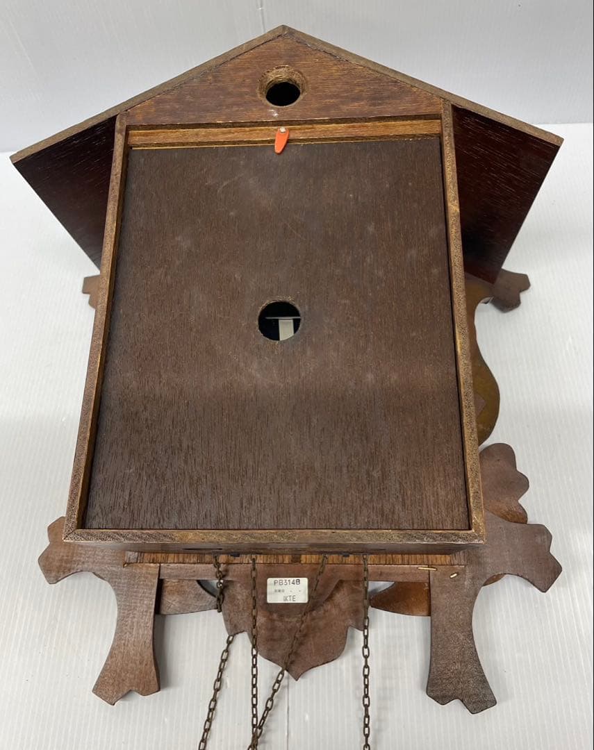 【SEIKO/セイコー】壁掛け時計　鳩時計　電池式　昭和レトロ