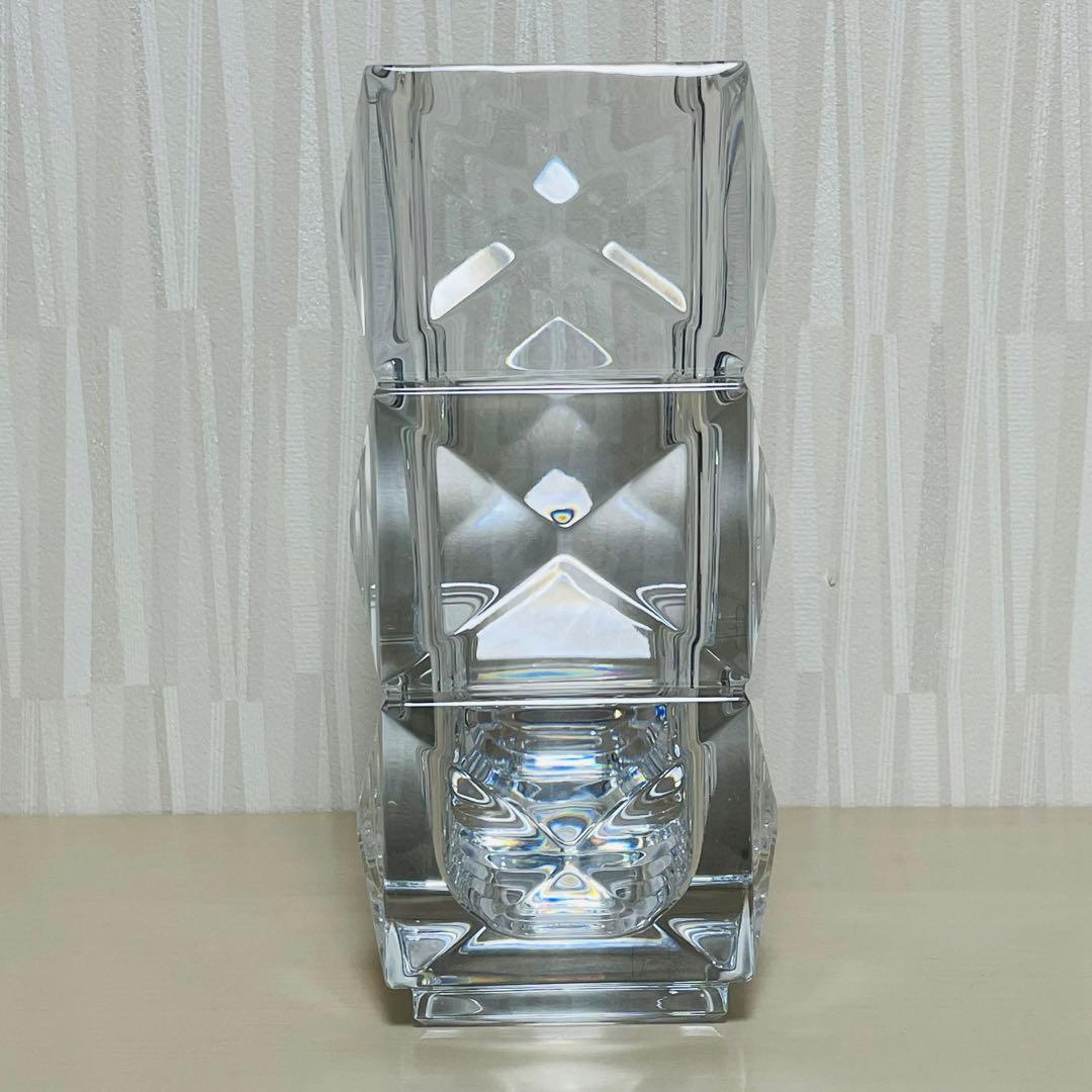 大型 Baccarat バカラ ルクソール フラワーベース 花瓶 花器 クリア