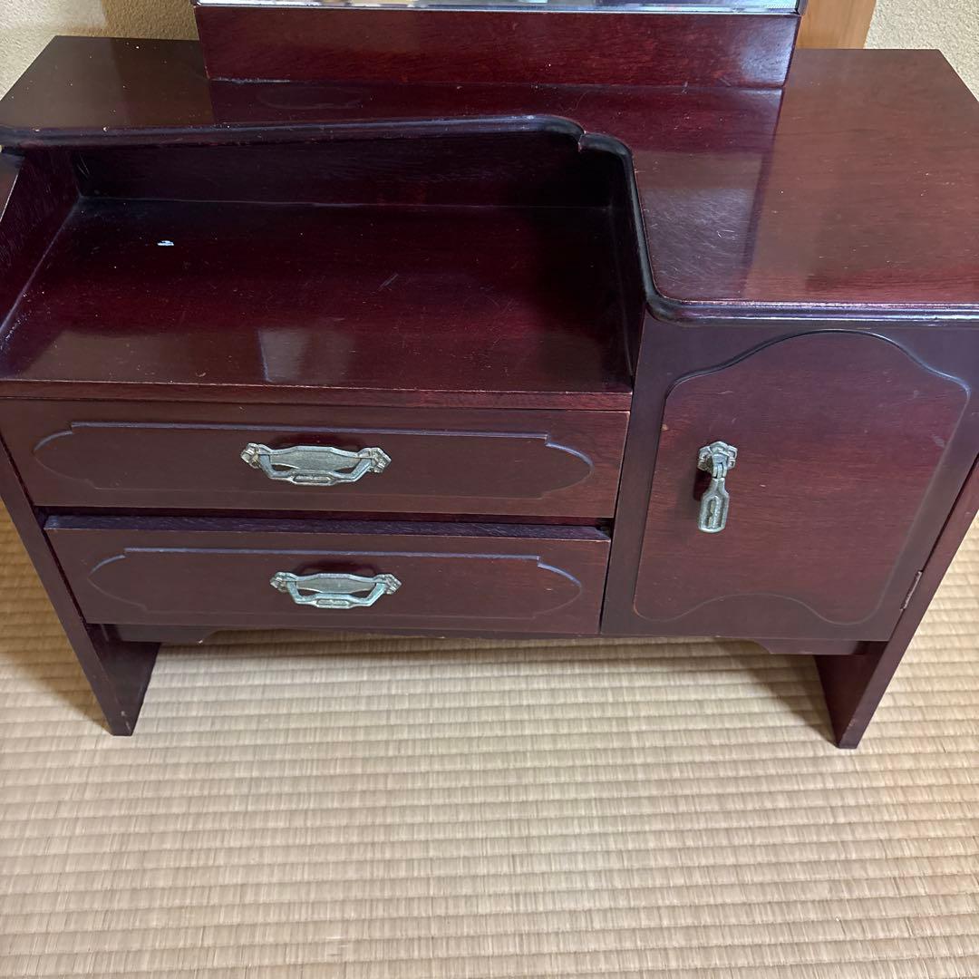 ダークブラウン ドレッサー・鏡台