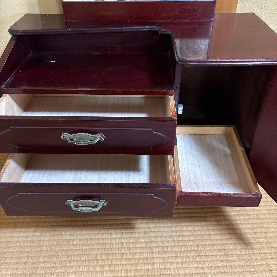 ダークブラウン ドレッサー・鏡台