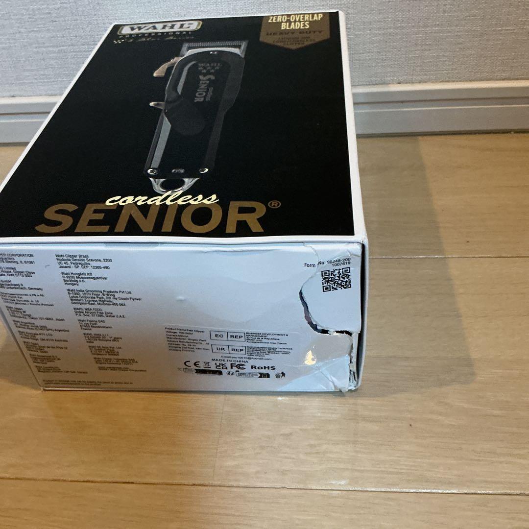 未使用品WAHL ウォール コードレス シニア SENIOR