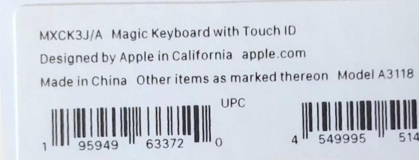 新品未使用｜最新｜USB-C｜Touch ID｜Magic Keyboard｜